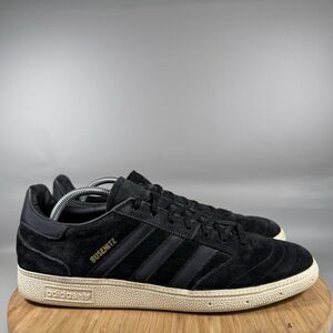 Adidas Busenitz Men’s 11.5 Sneaker Skateboarding Shoe Black Suede